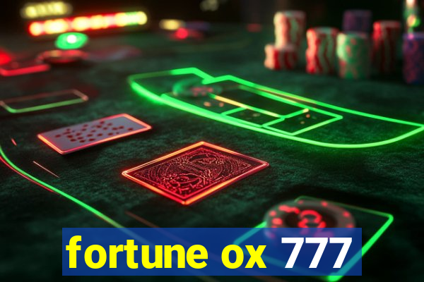 fortune ox 777